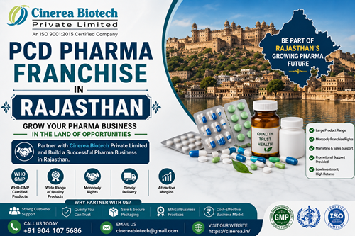 PCD Pharma Franchise in Rajasthan