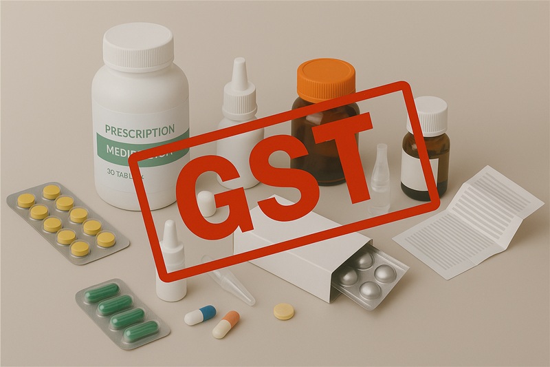 What are the GST Rates for Pharma Products in the PCD Pharma Franchise Business?