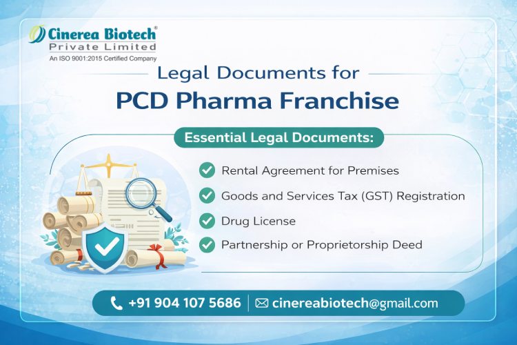Legal documents for PCD Pharma franchise