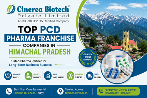 Top PCD Pharma Franchise Companies in Himachal Pradesh