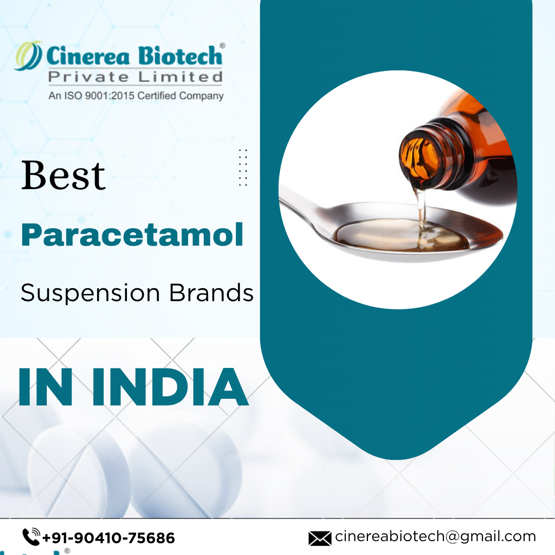 Best Paracetamol Suspension Brands in India