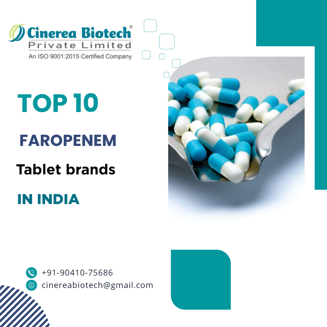 Top 10 FAROPENEM Tablet Brands in India