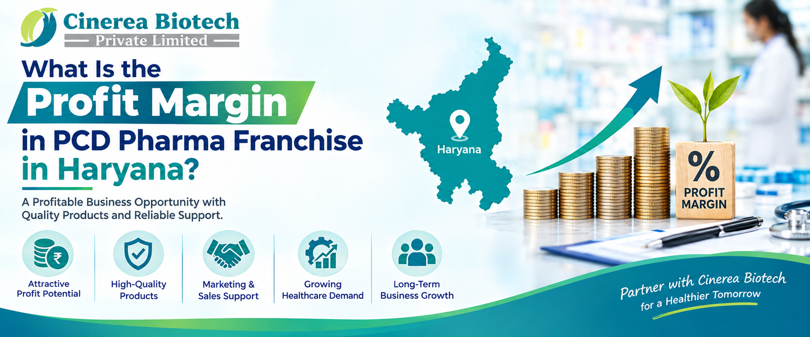 What Is the Profit Margin in PCD Pharma Franchise in Haryana
